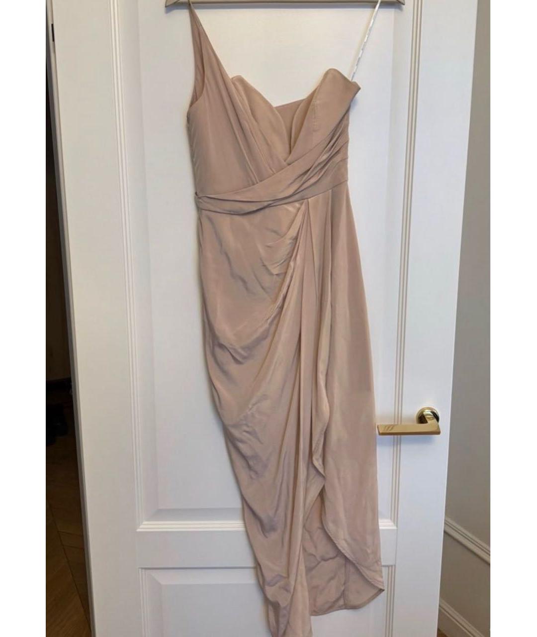 ZIMMERMANN Розовое шелковое коктейльное платье, фото 5