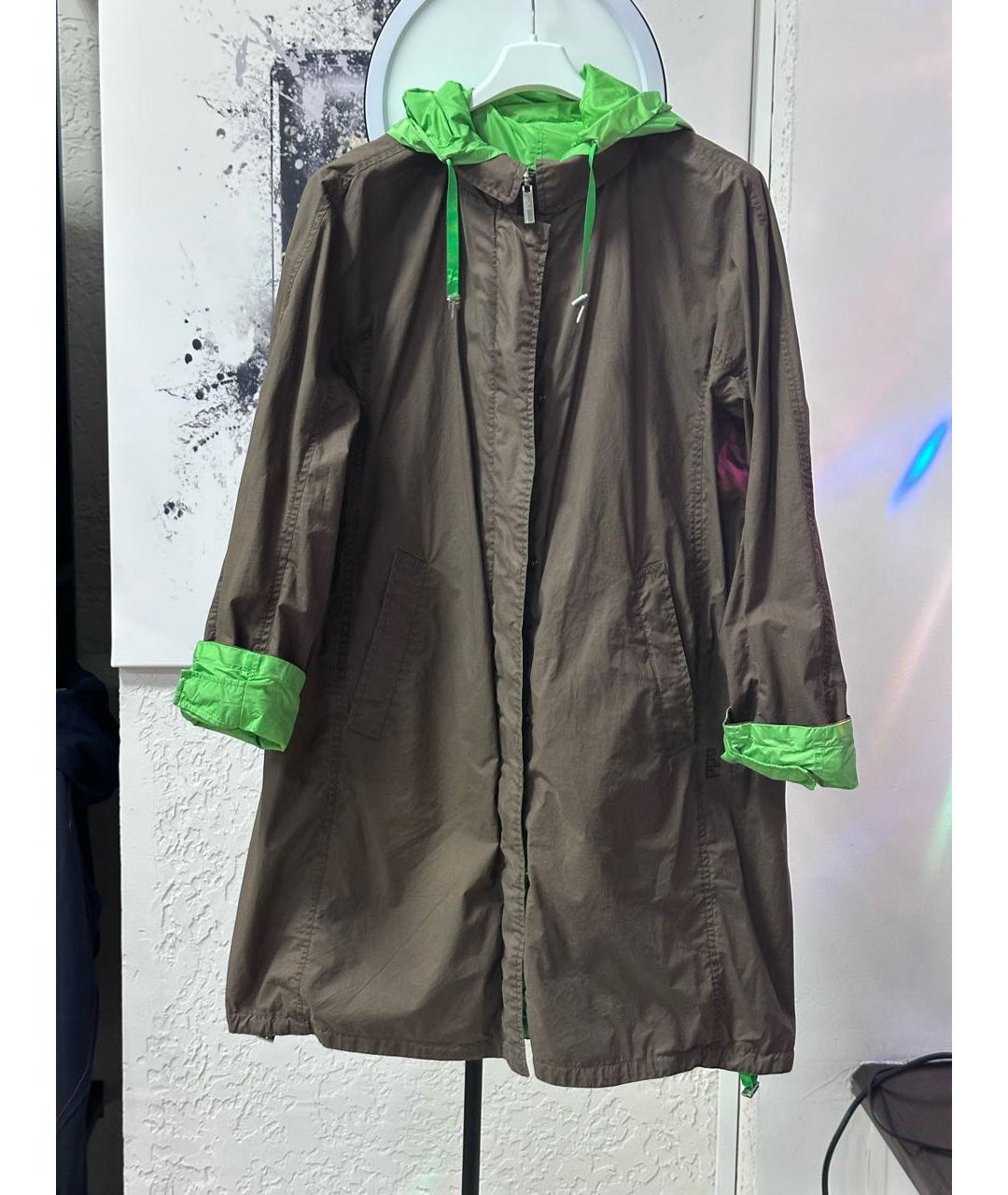 ADD Зеленая хлопковая куртка, фото 3