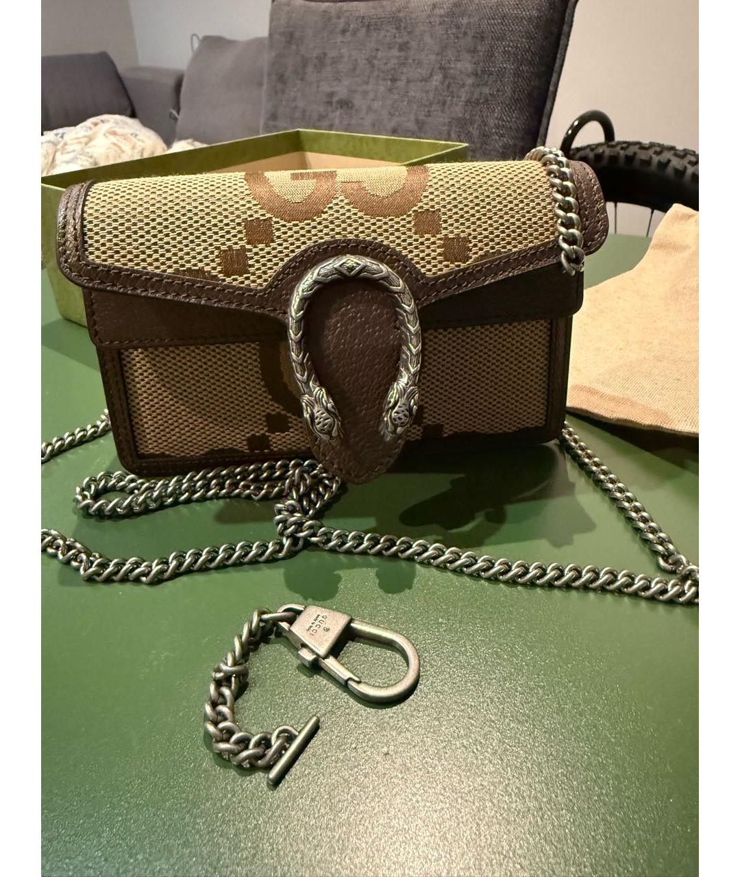 GUCCI Бежевая сумка через плечо, фото 5