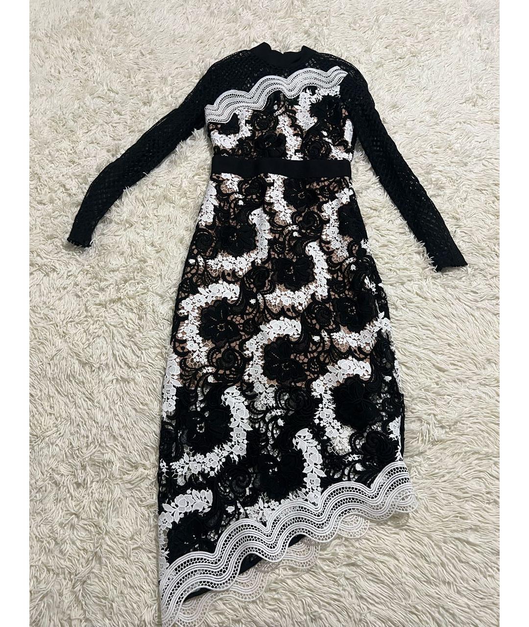 SELF-PORTRAIT Мульти платье, фото 4