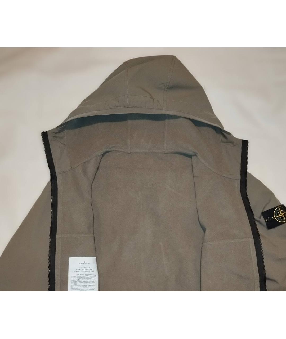 STONE ISLAND Коричневая куртка, фото 7