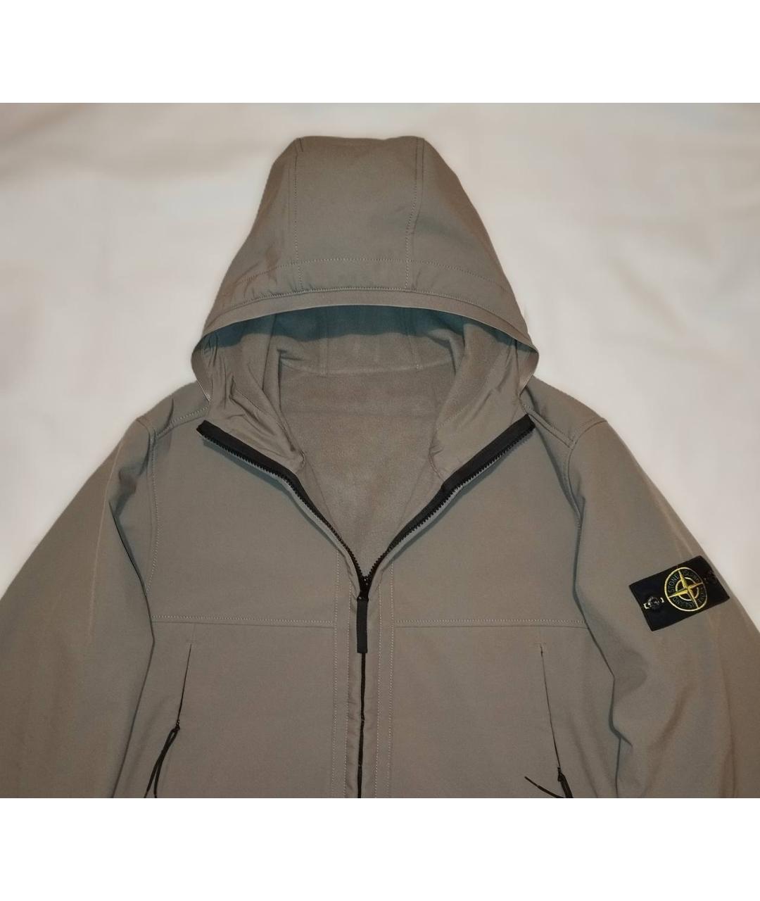 STONE ISLAND Коричневая куртка, фото 3