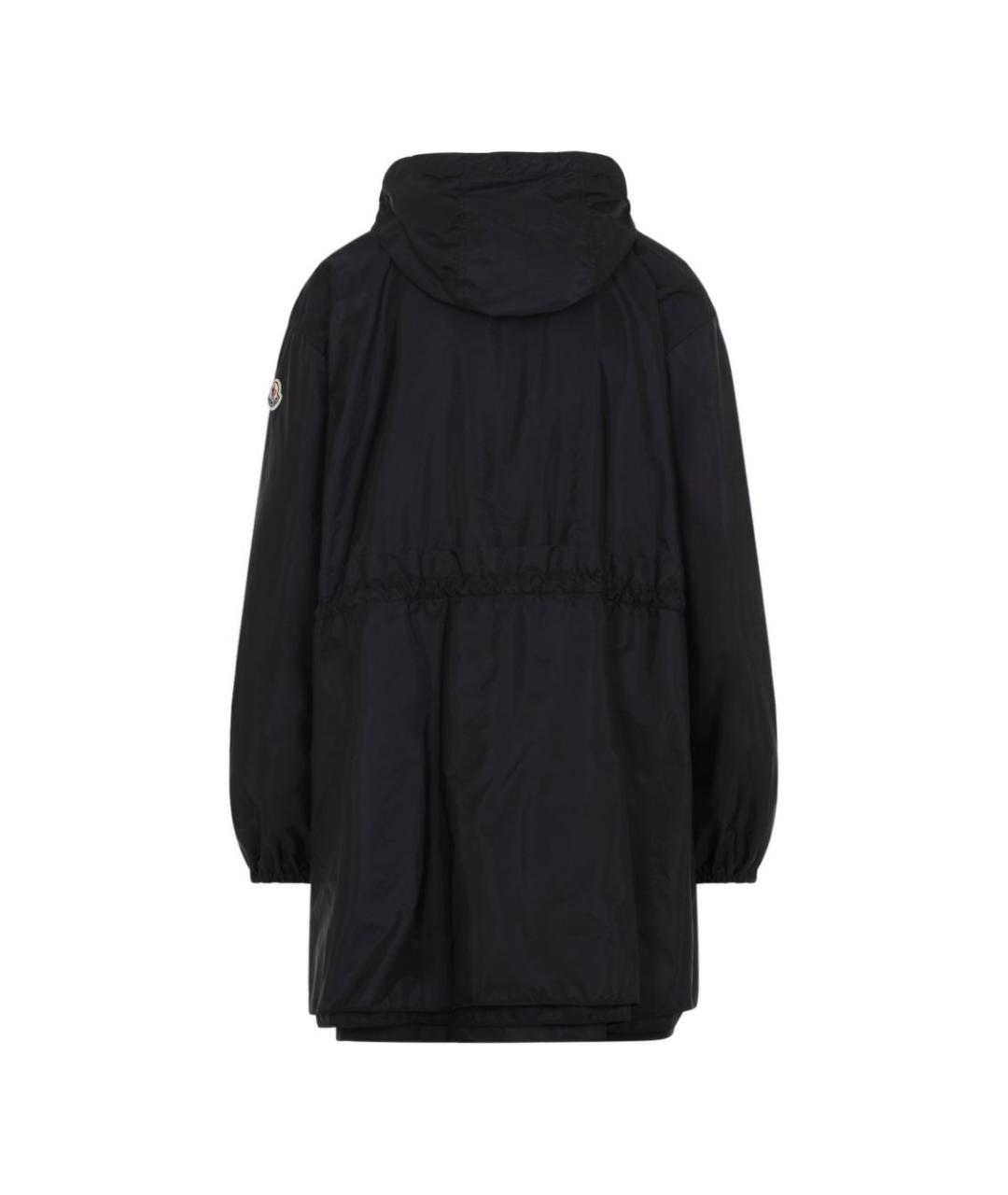 MONCLER Черная полиамидовая куртка, фото 2