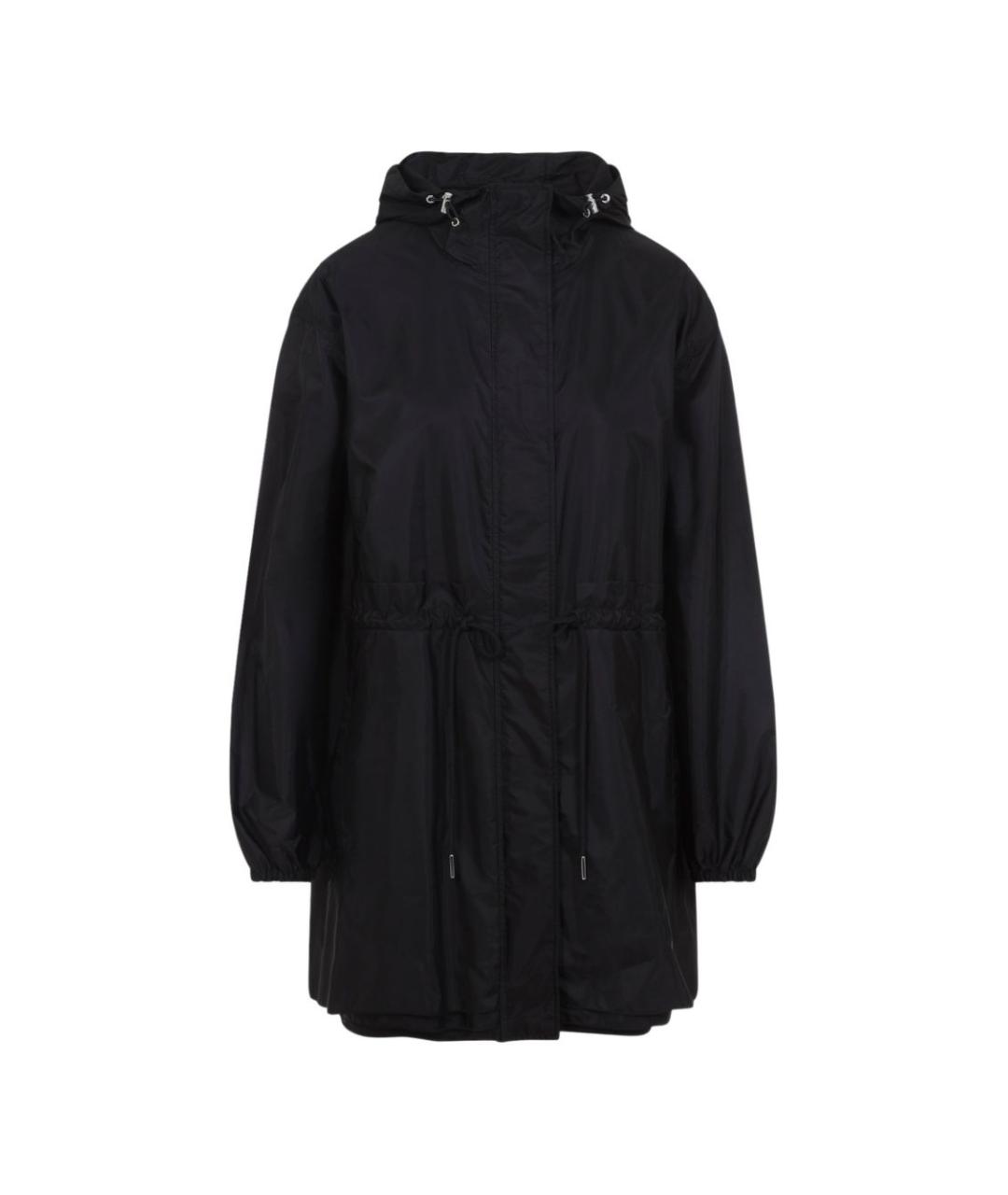 MONCLER Черная полиамидовая куртка, фото 1