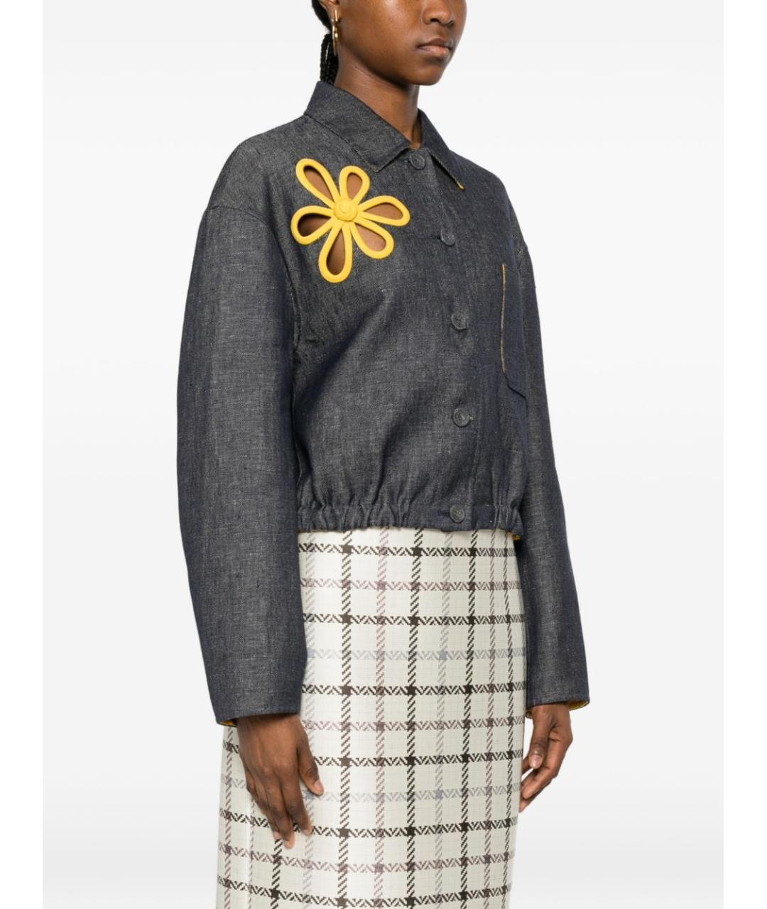 FENDI Синяя куртка, фото 3