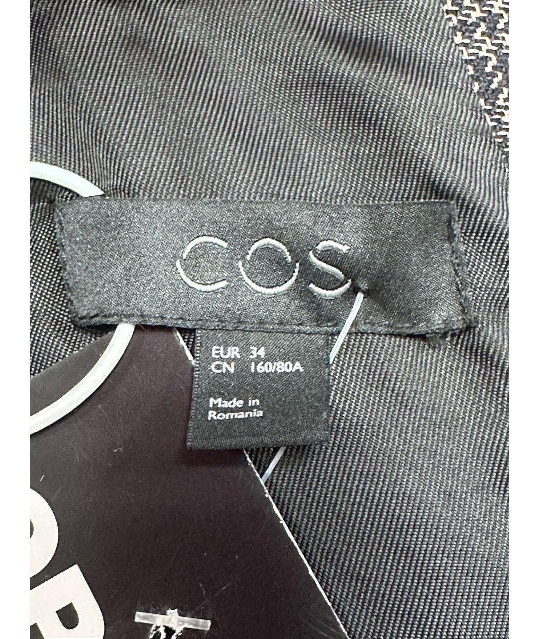 COS Коричневое шерстяное пальто, фото 6