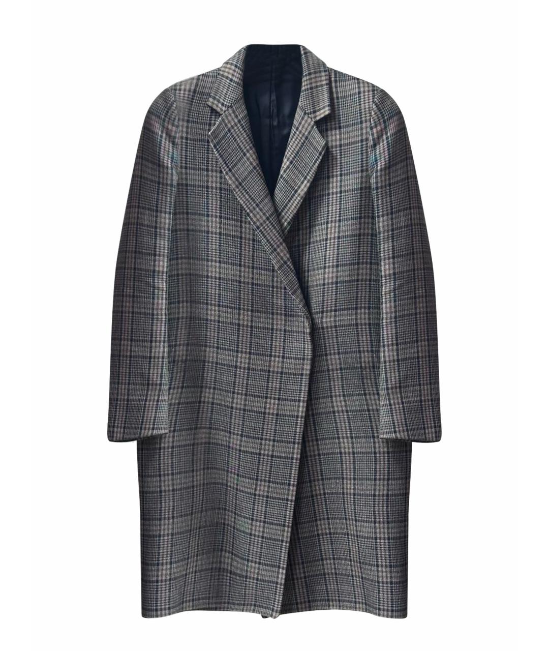 COS Коричневое шерстяное пальто, фото 1