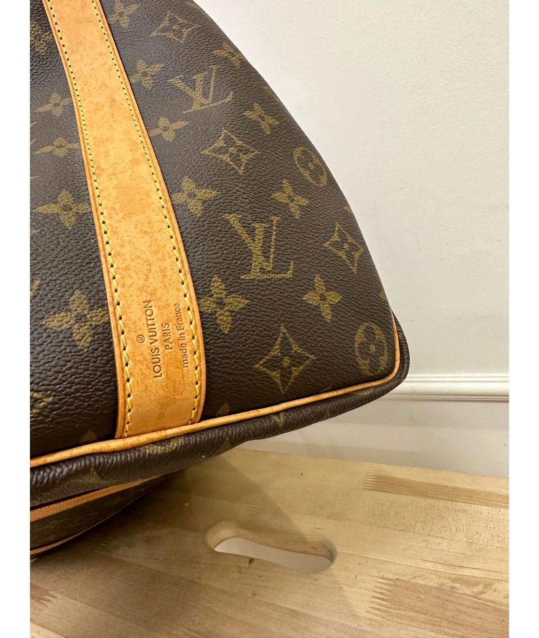 LOUIS VUITTON Коричневая дорожная/спортивная сумка, фото 3