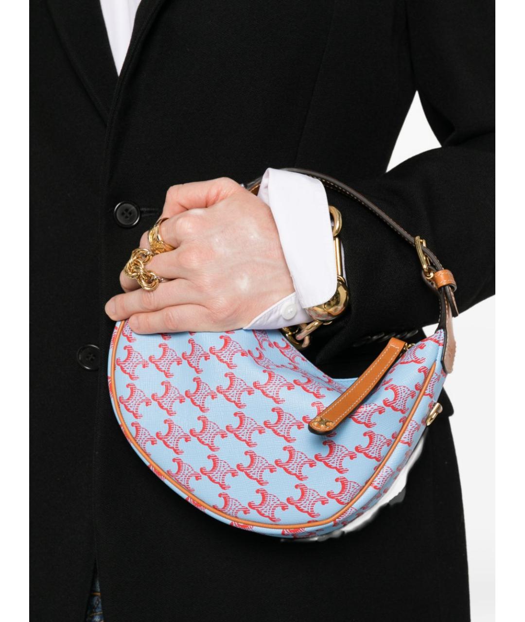 CELINE Мульти хлопковая сумка через плечо, фото 4