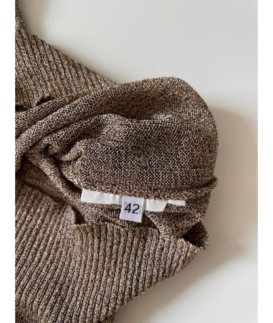 DOLCE&GABBANA Коричневая футболка, фото 4