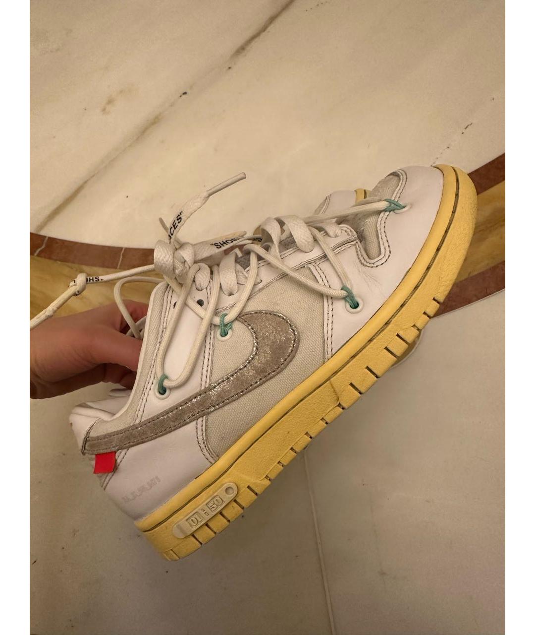 NIKE X OFF-WHITE Белые кроссовки, фото 3