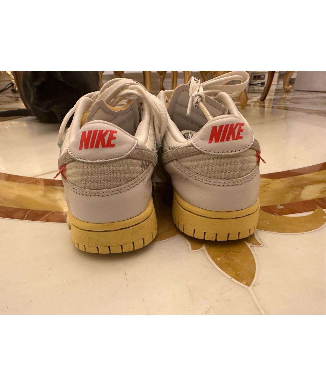 NIKE X OFF-WHITE Белые кроссовки, фото 4