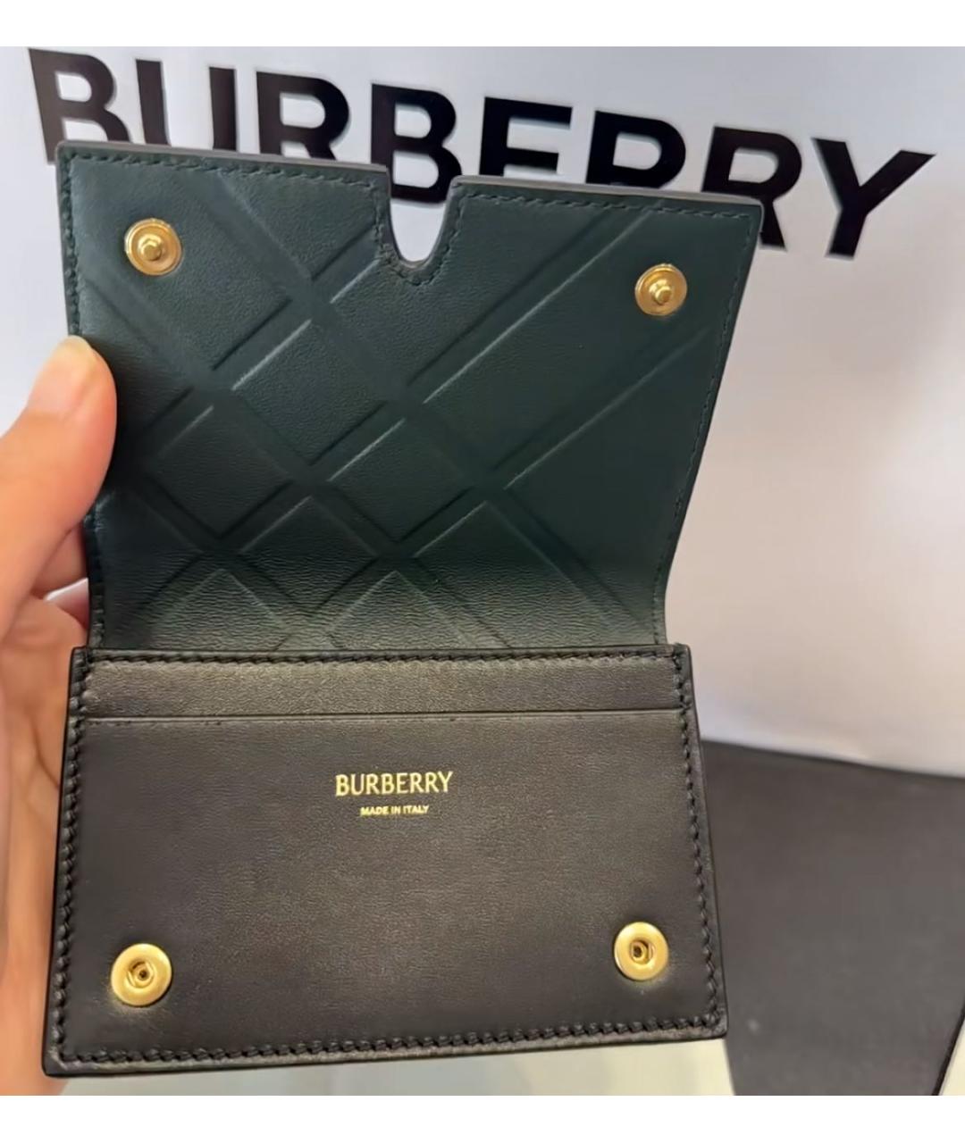 BURBERRY Черный кардхолдер, фото 4