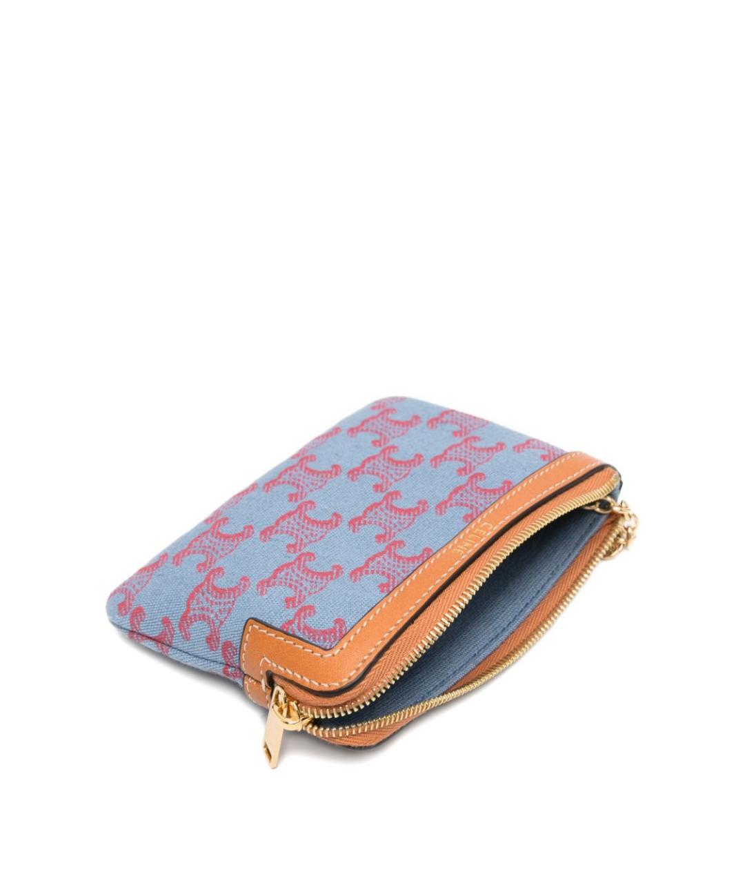 CELINE Синий кошелек, фото 2