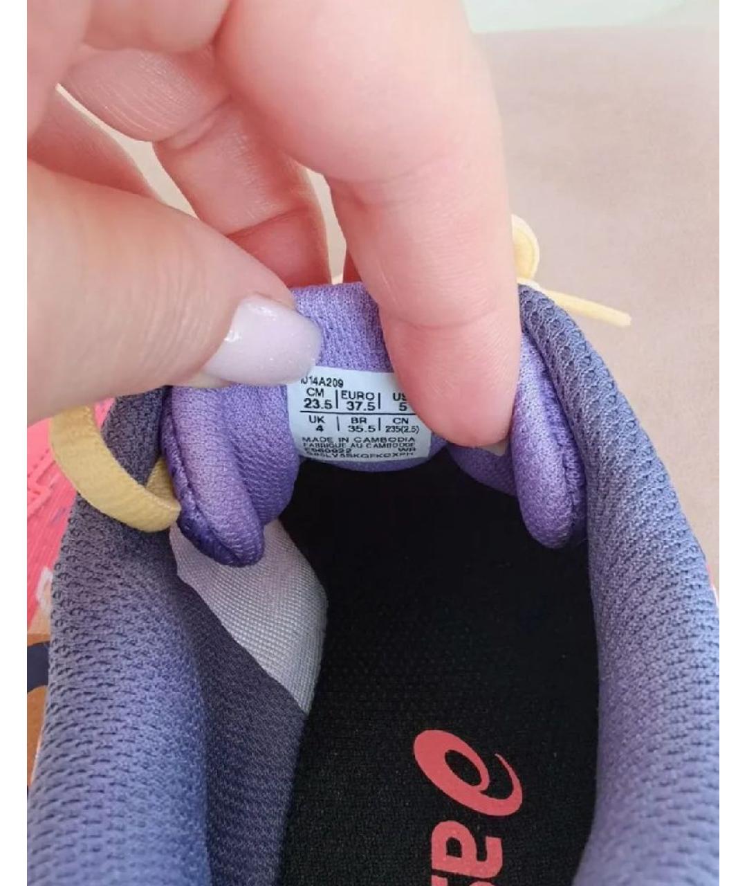 ASICS Мульти текстильные кроссовки, фото 3