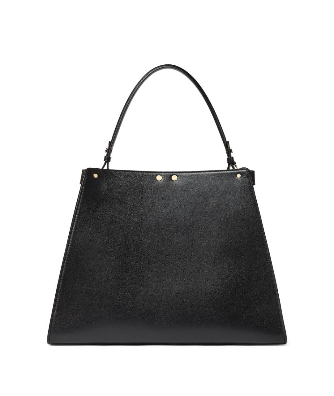 FENDI Черная кожаная сумка тоут, фото 5