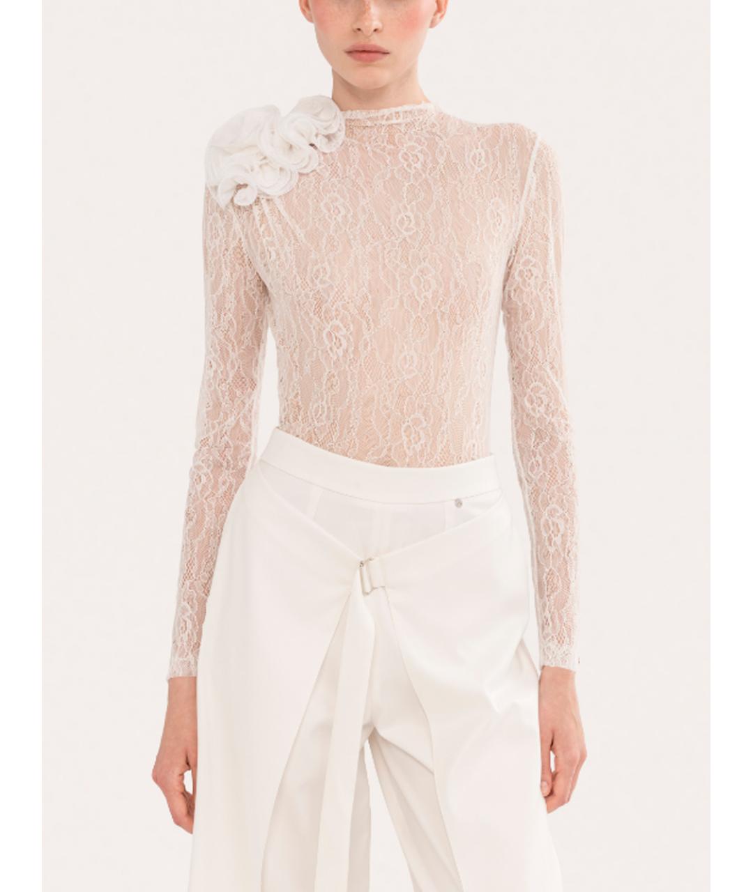 NISSA Белое полиамидовое боди, фото 6