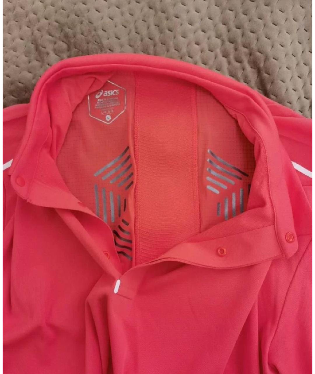 ASICS Оранжевое поло с коротким рукавом, фото 5