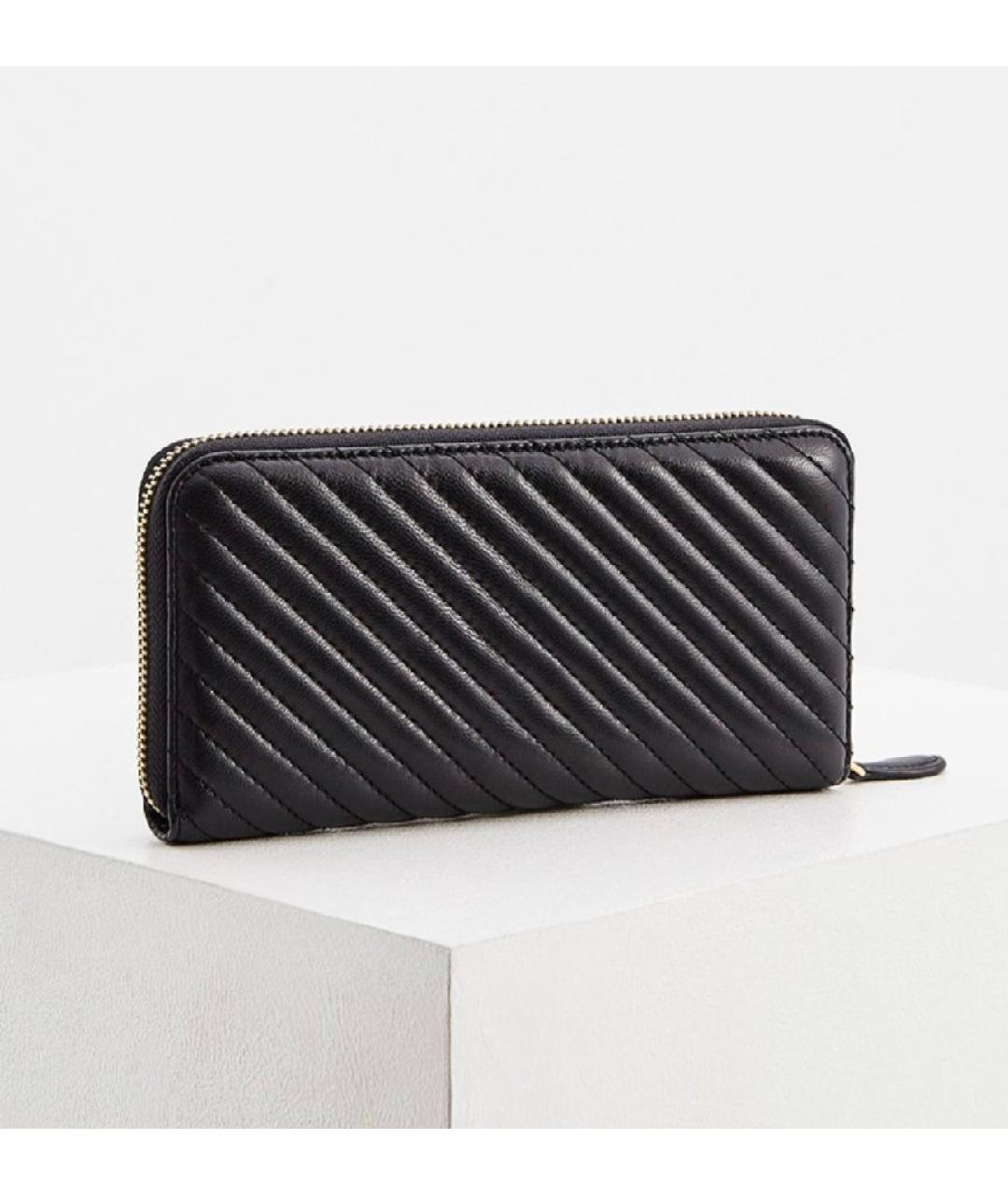 PINKO Черный кожаный кошелек, фото 3