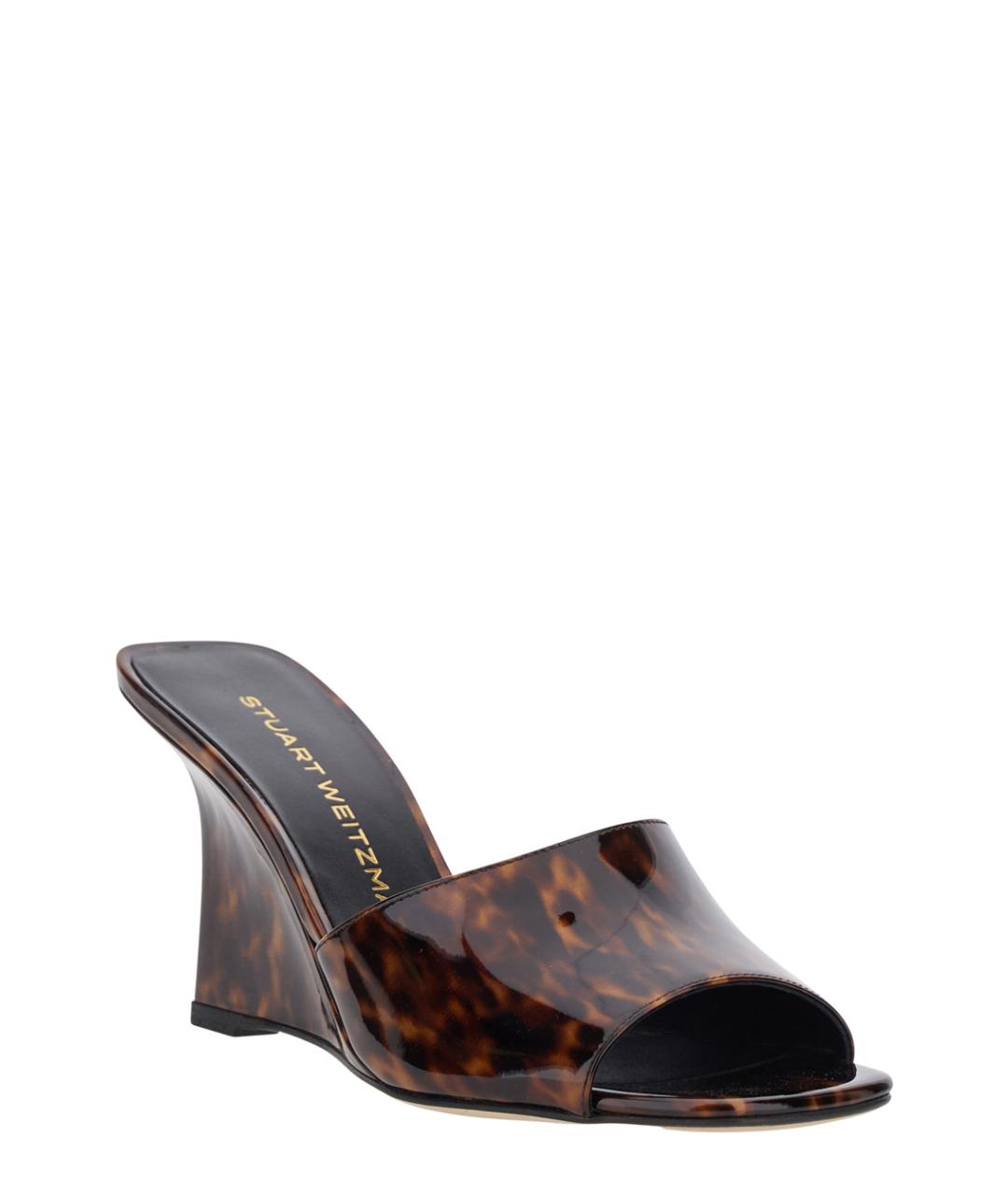 STUART WEITZMAN Коричневые мюли, фото 2