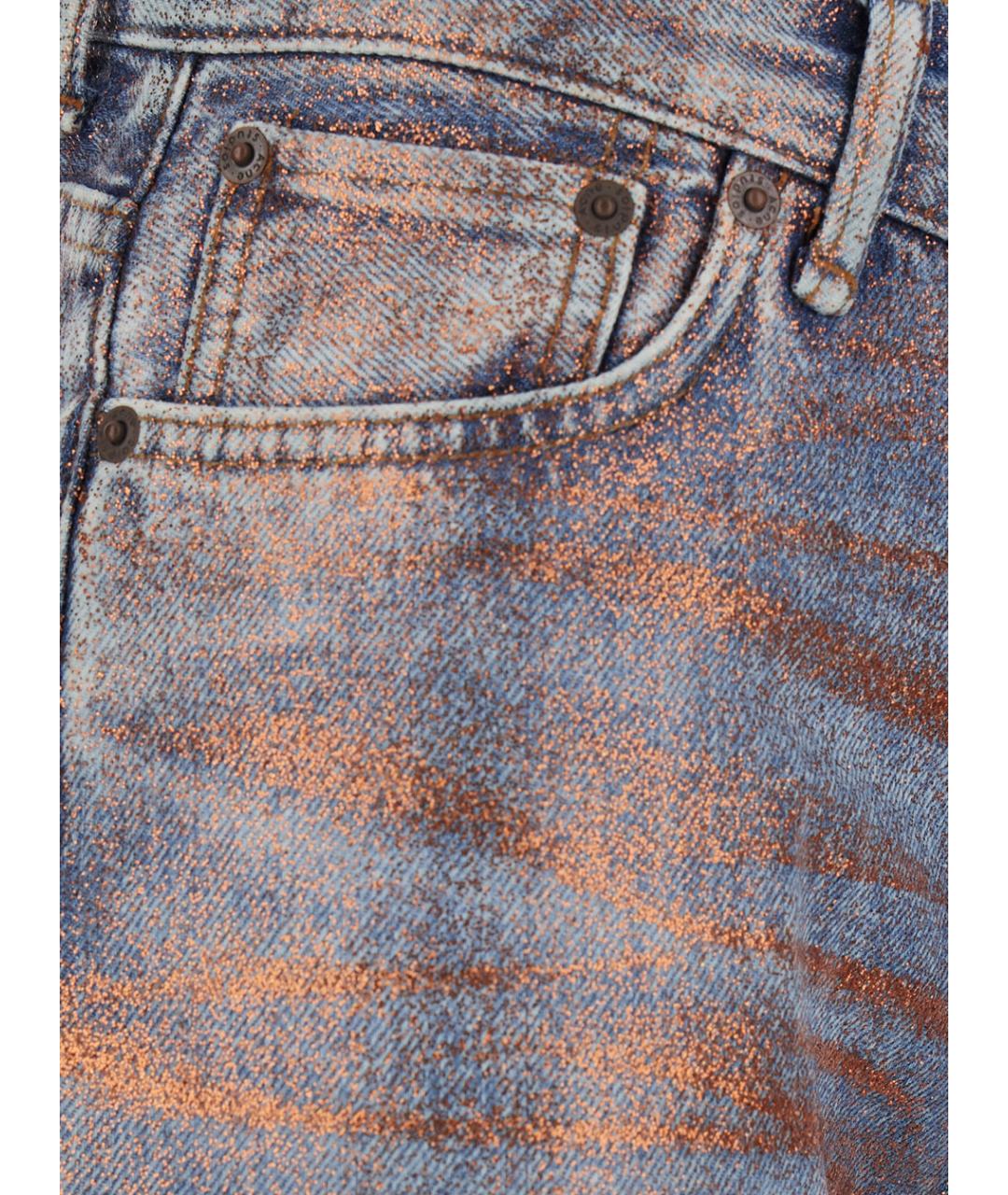 ACNE STUDIOS Мульти хлопковые джинсы клеш, фото 3