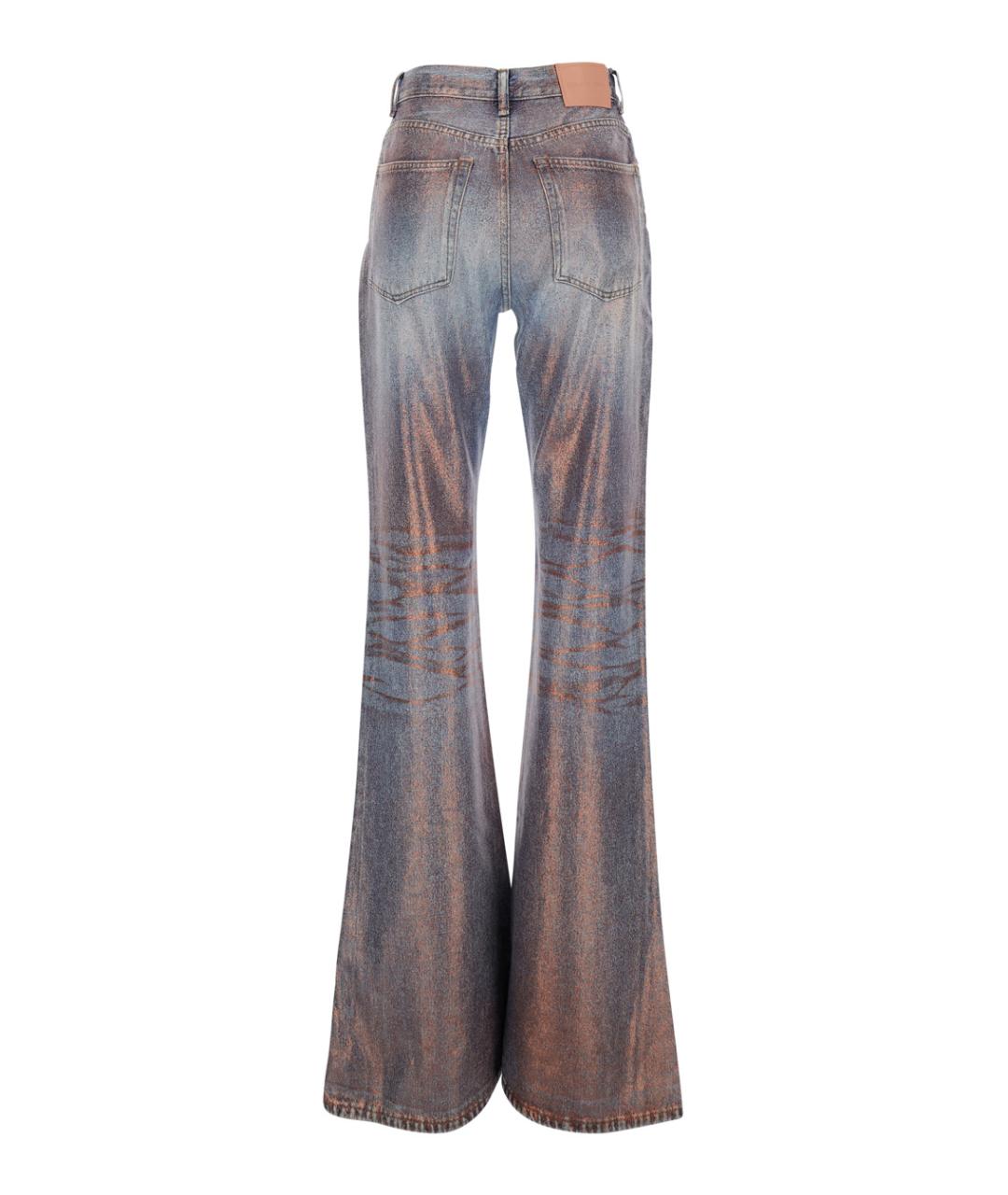 ACNE STUDIOS Мульти хлопковые джинсы клеш, фото 2