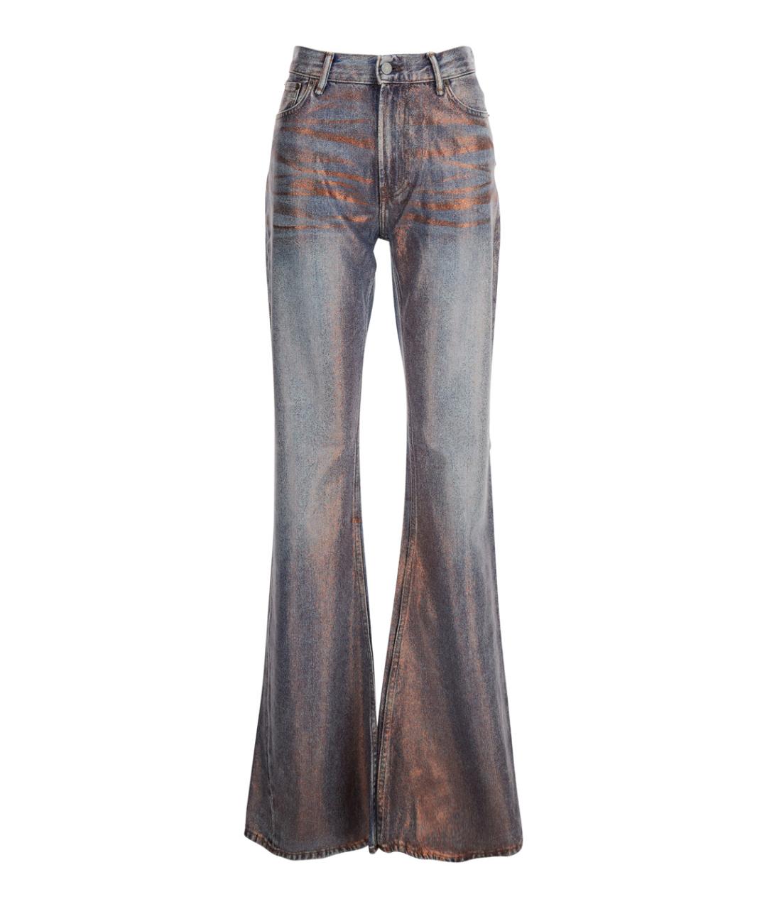 ACNE STUDIOS Мульти хлопковые джинсы клеш, фото 1