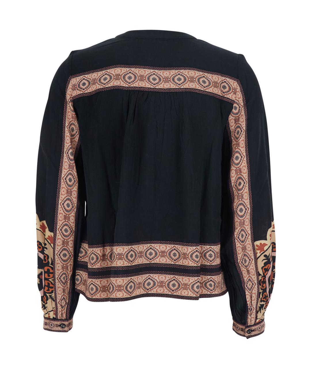 BA&SH Черная вискозная рубашка, фото 2