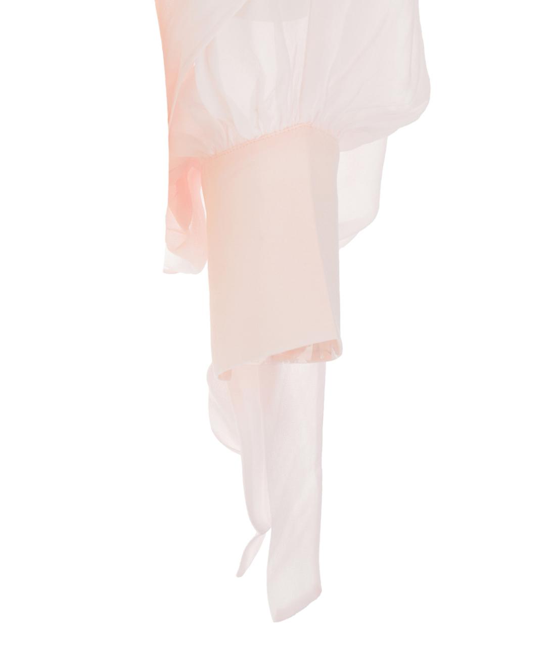 TWIN-SET Розовая вискозная блузы, фото 3