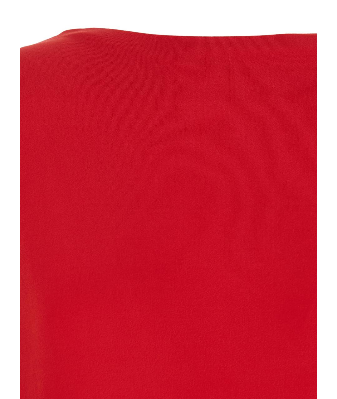 JACQUEMUS Красное вискозное повседневное платье, фото 3