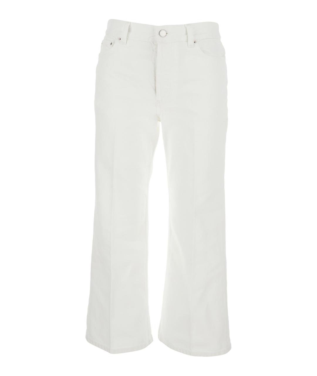 TOTEME Белые прямые джинсы, фото 1