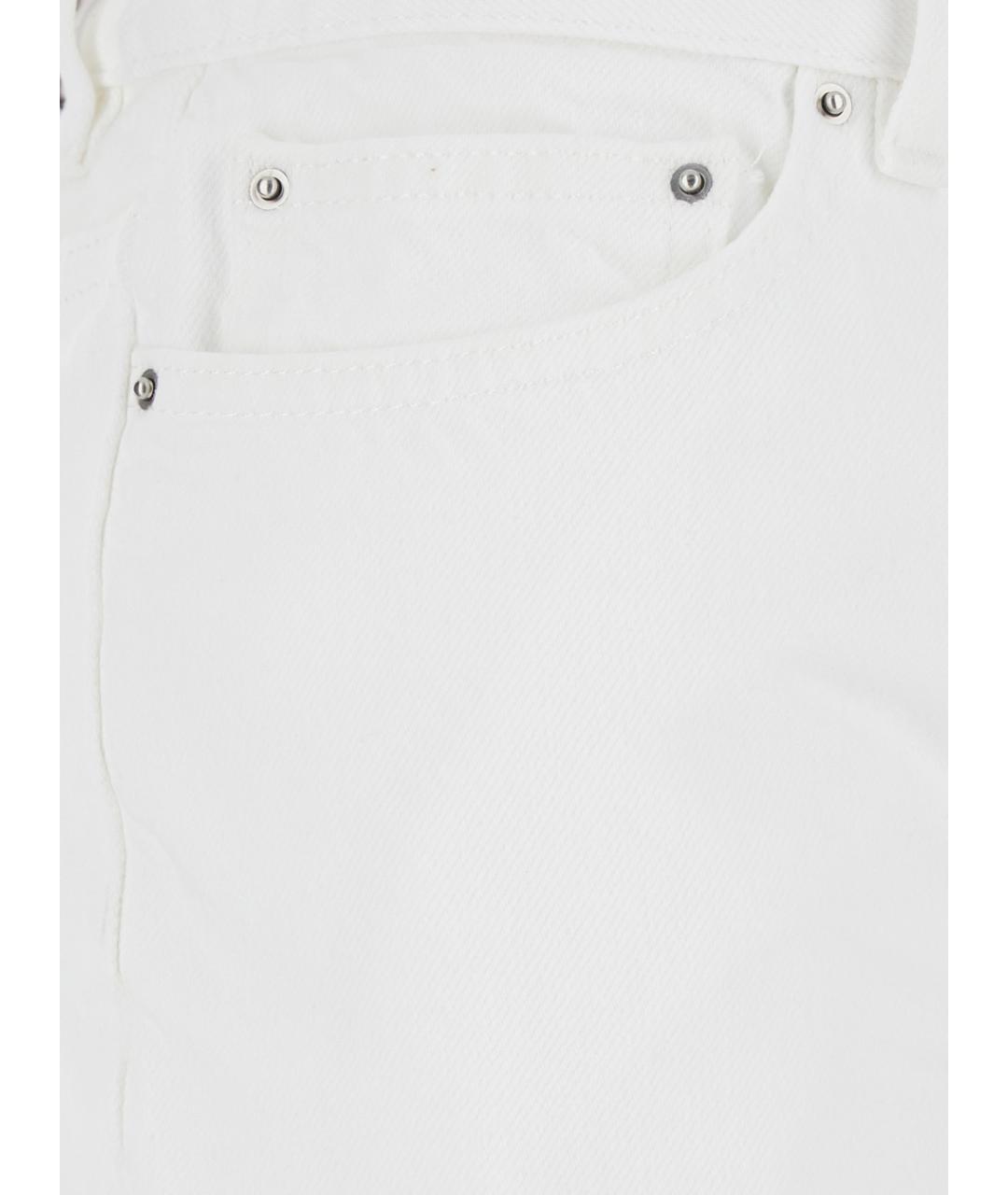 TOTEME Белые прямые джинсы, фото 3