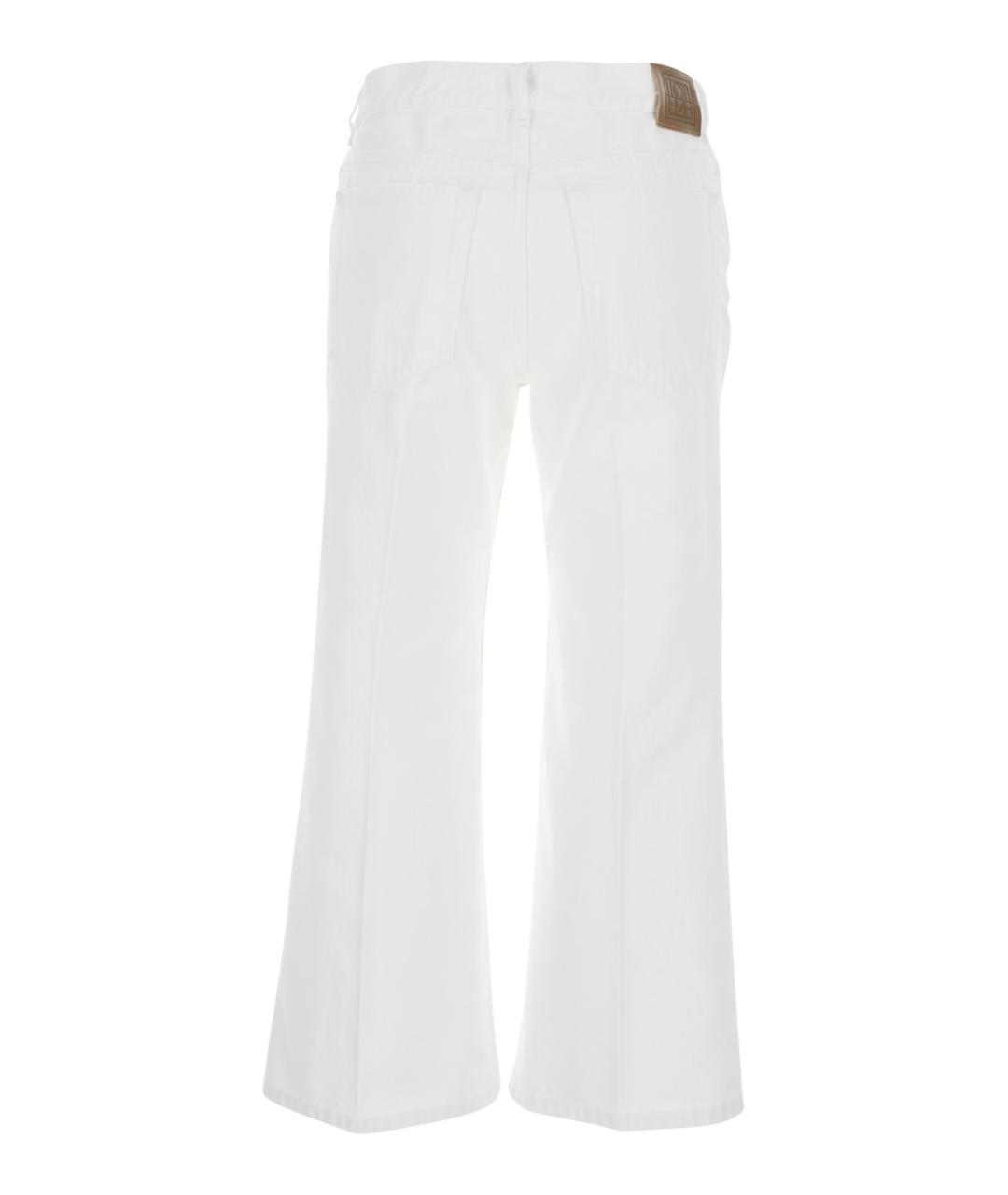 TOTEME Белые прямые джинсы, фото 2