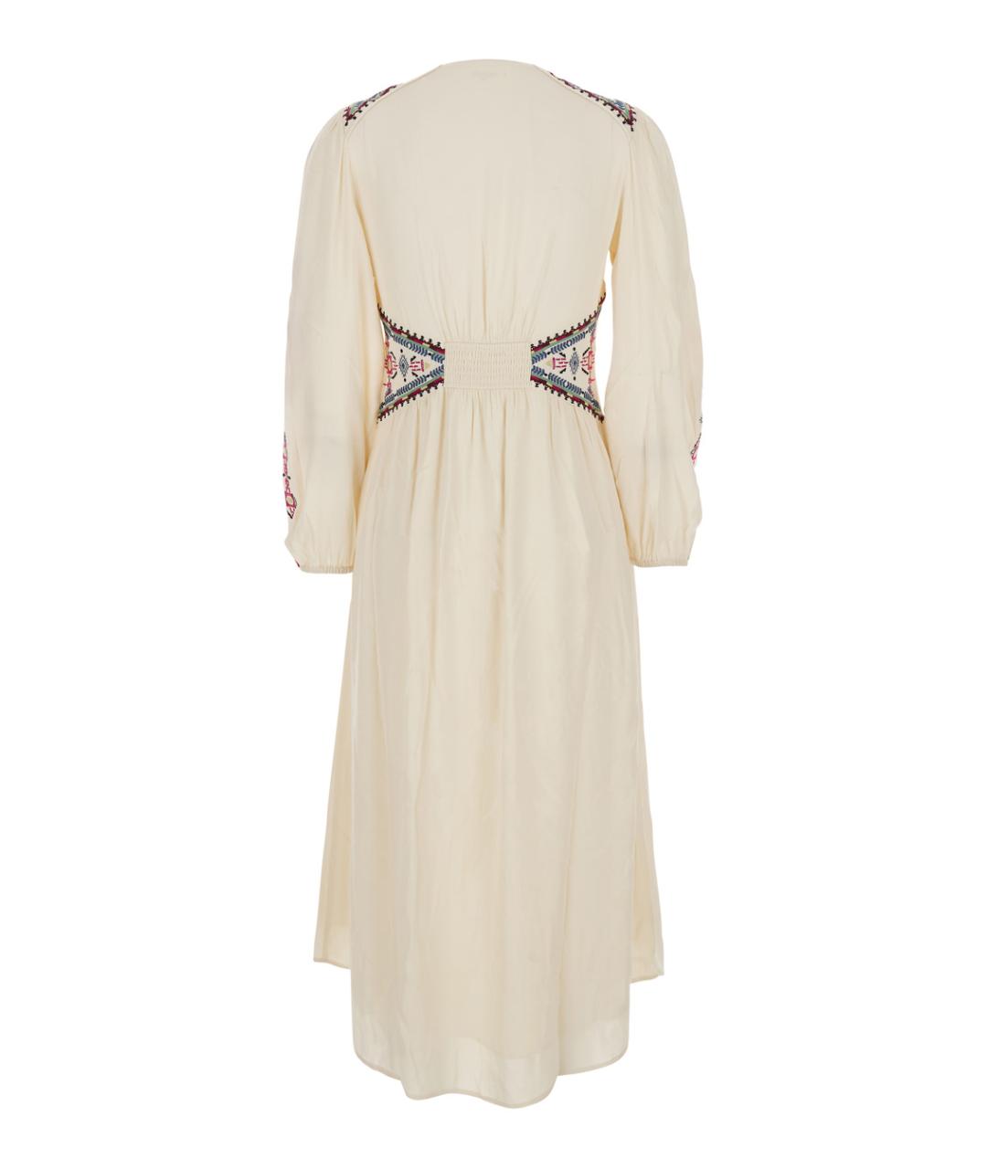 BA&SH Белое вискозное повседневное платье, фото 2