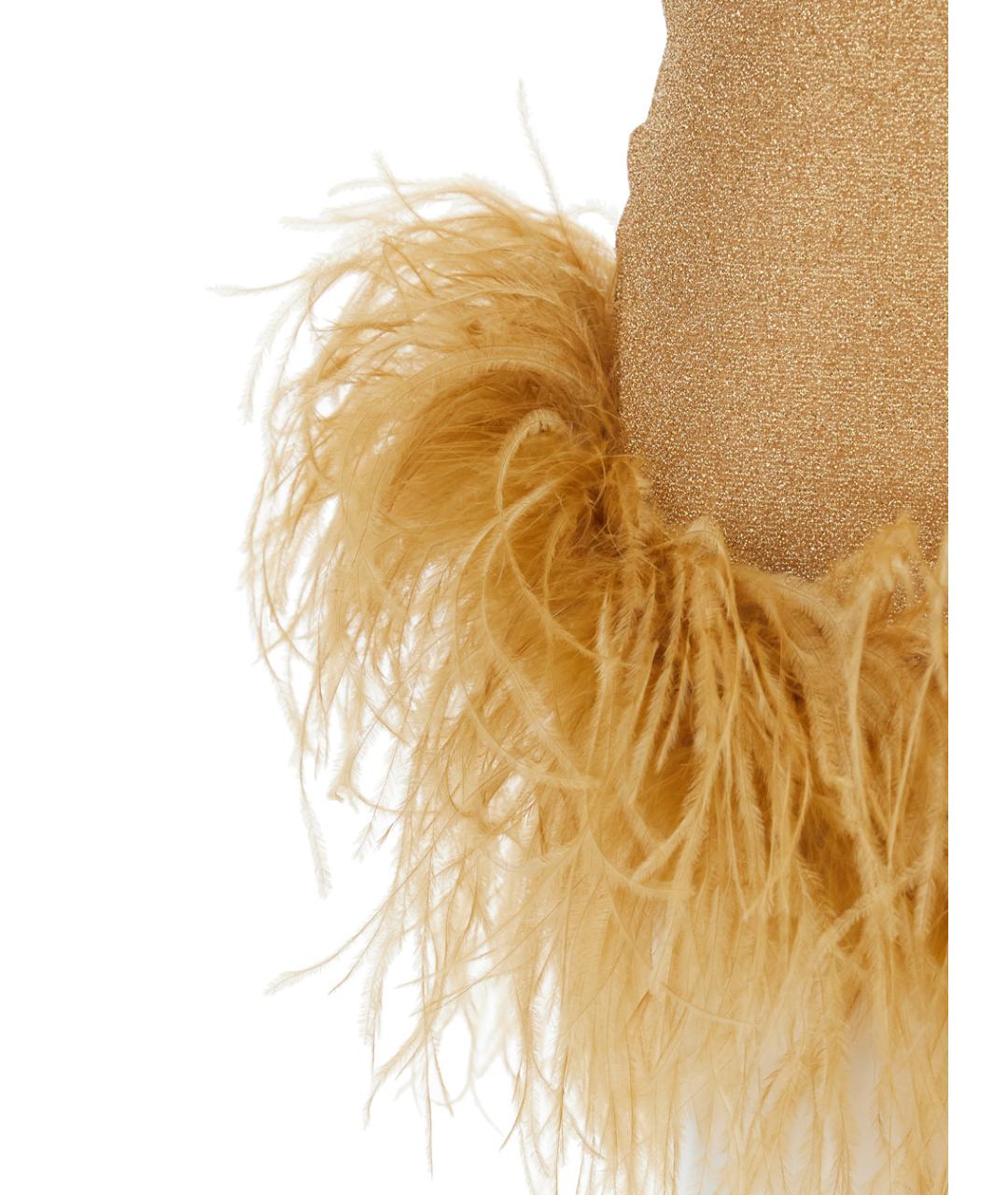 OSEREE Золотое коктейльное платье, фото 3