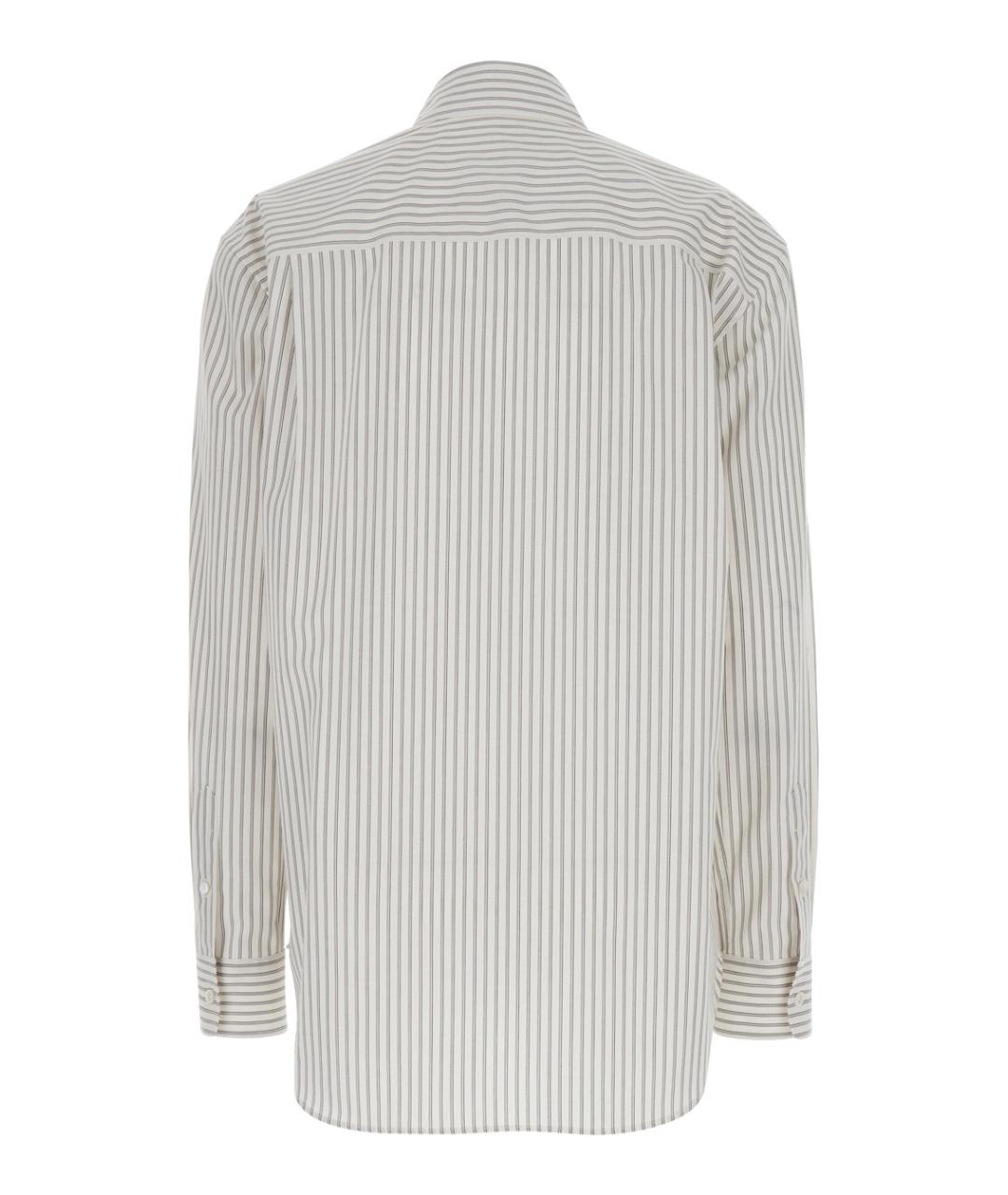 THE ROW Бежевая хлопковая рубашка, фото 2