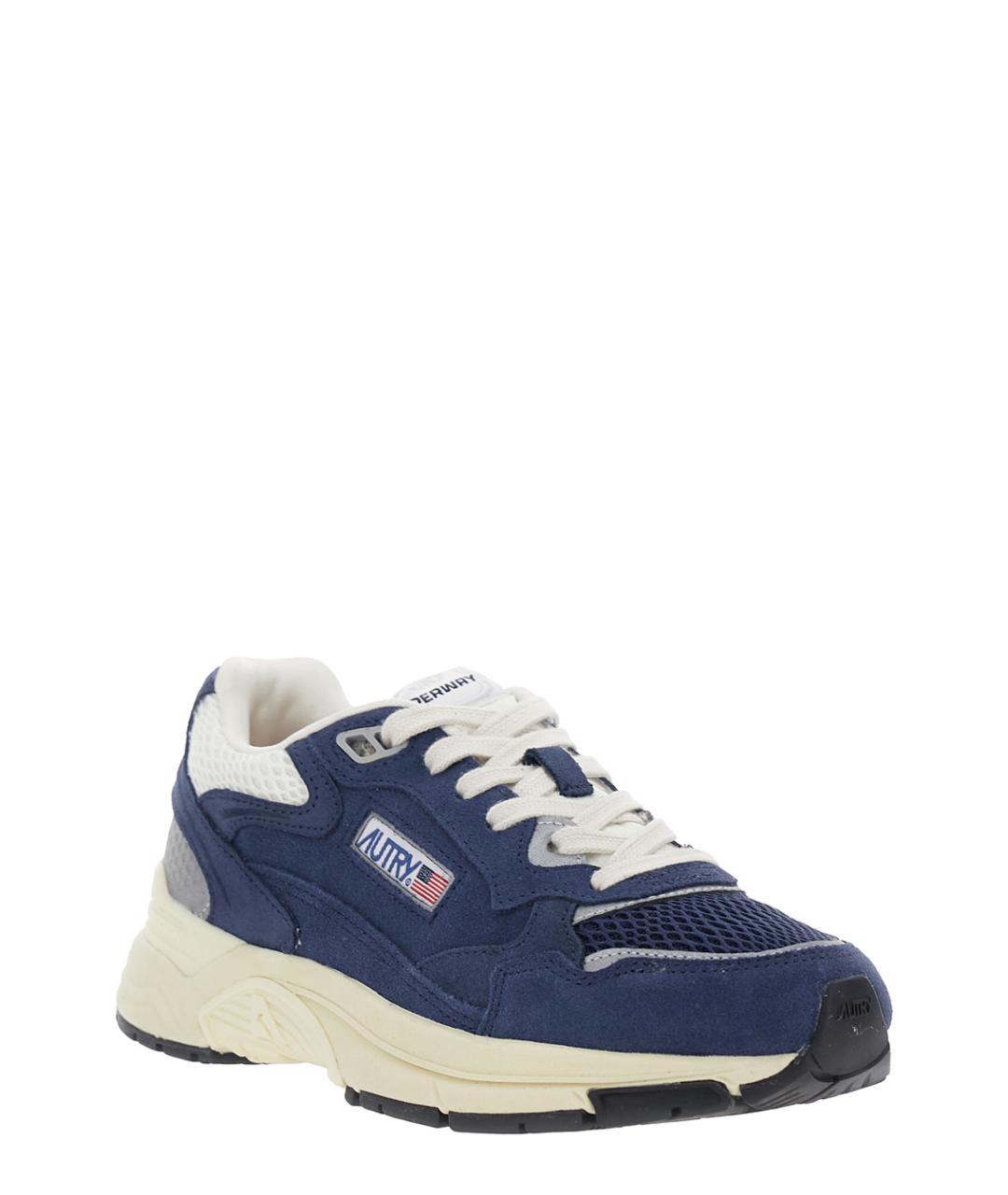 AUTRY Синие замшевые кроссовки, фото 2