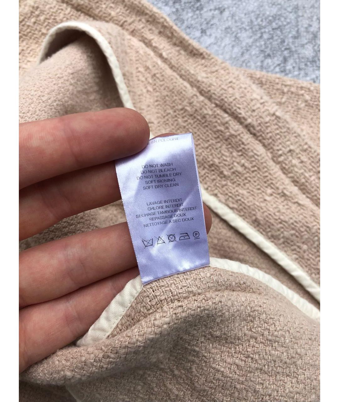 IRO Коралловый хлопковый жакет/пиджак, фото 7