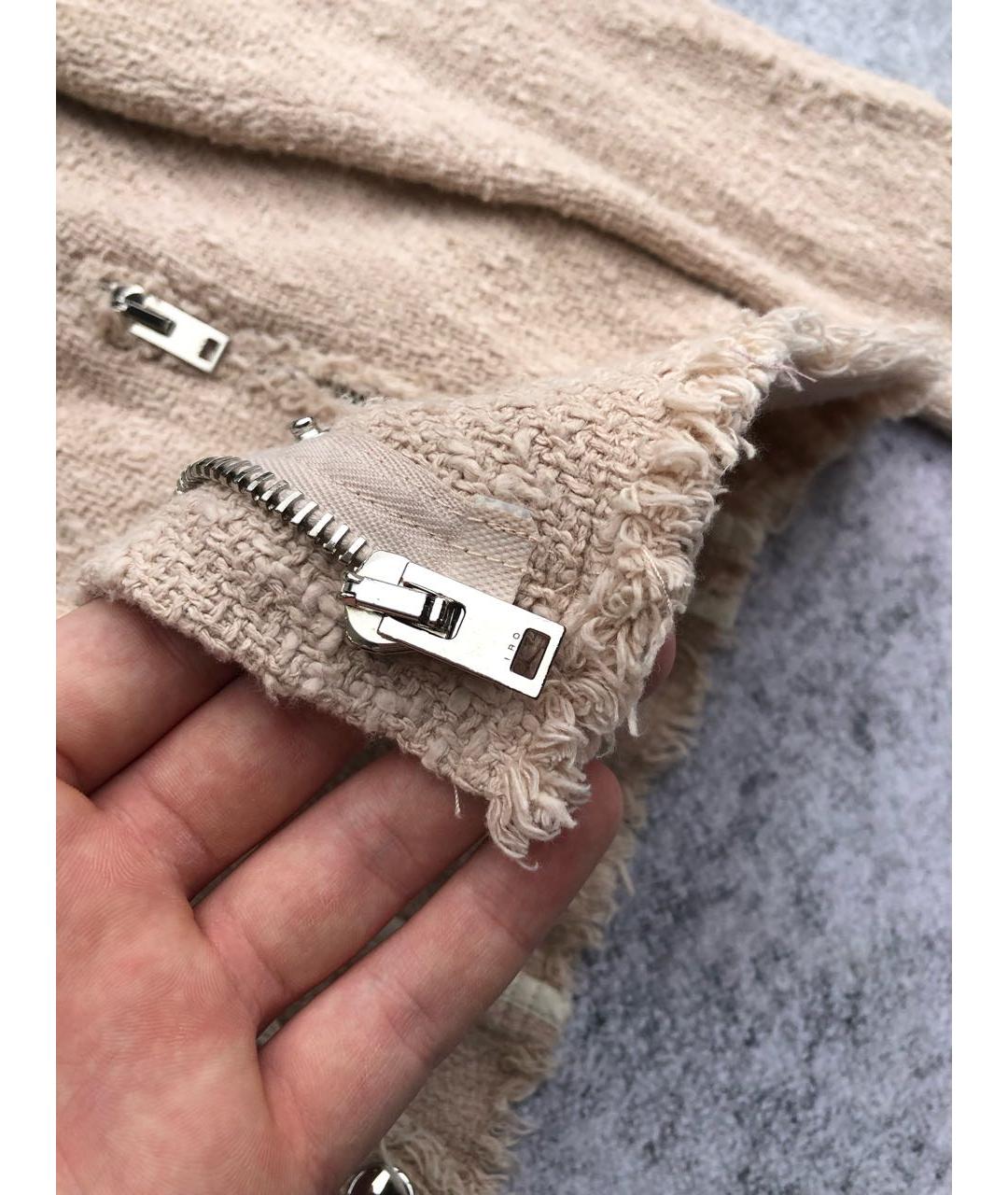 IRO Коралловый хлопковый жакет/пиджак, фото 3