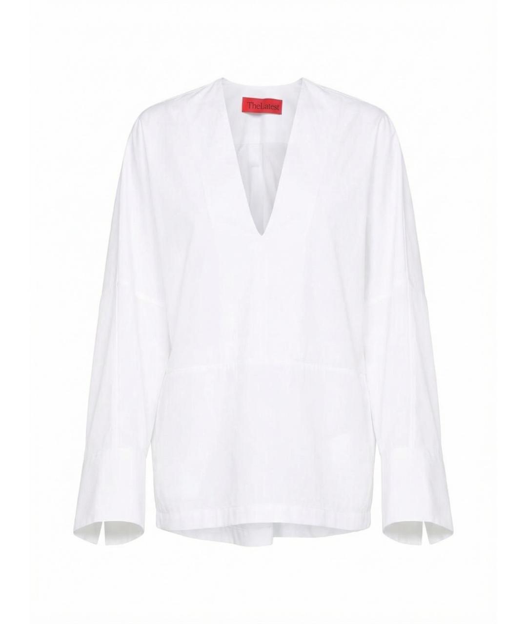 THELATEST Белая хлопковая рубашка, фото 4