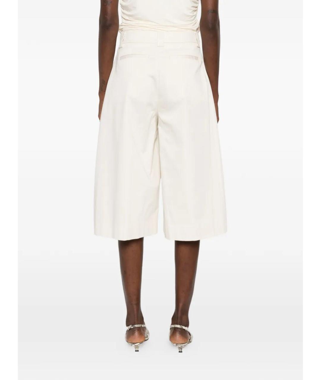 THELATEST Бежевые хлопковые шорты, фото 4