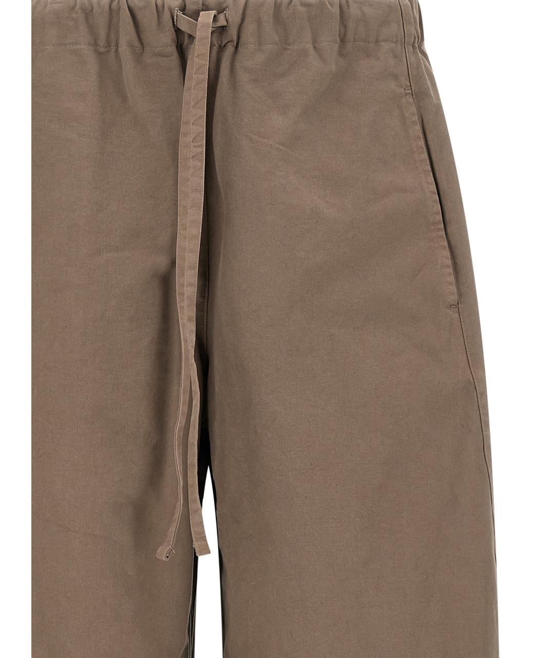 entire studios Бежевые хлопковые повседневные брюки, фото 3