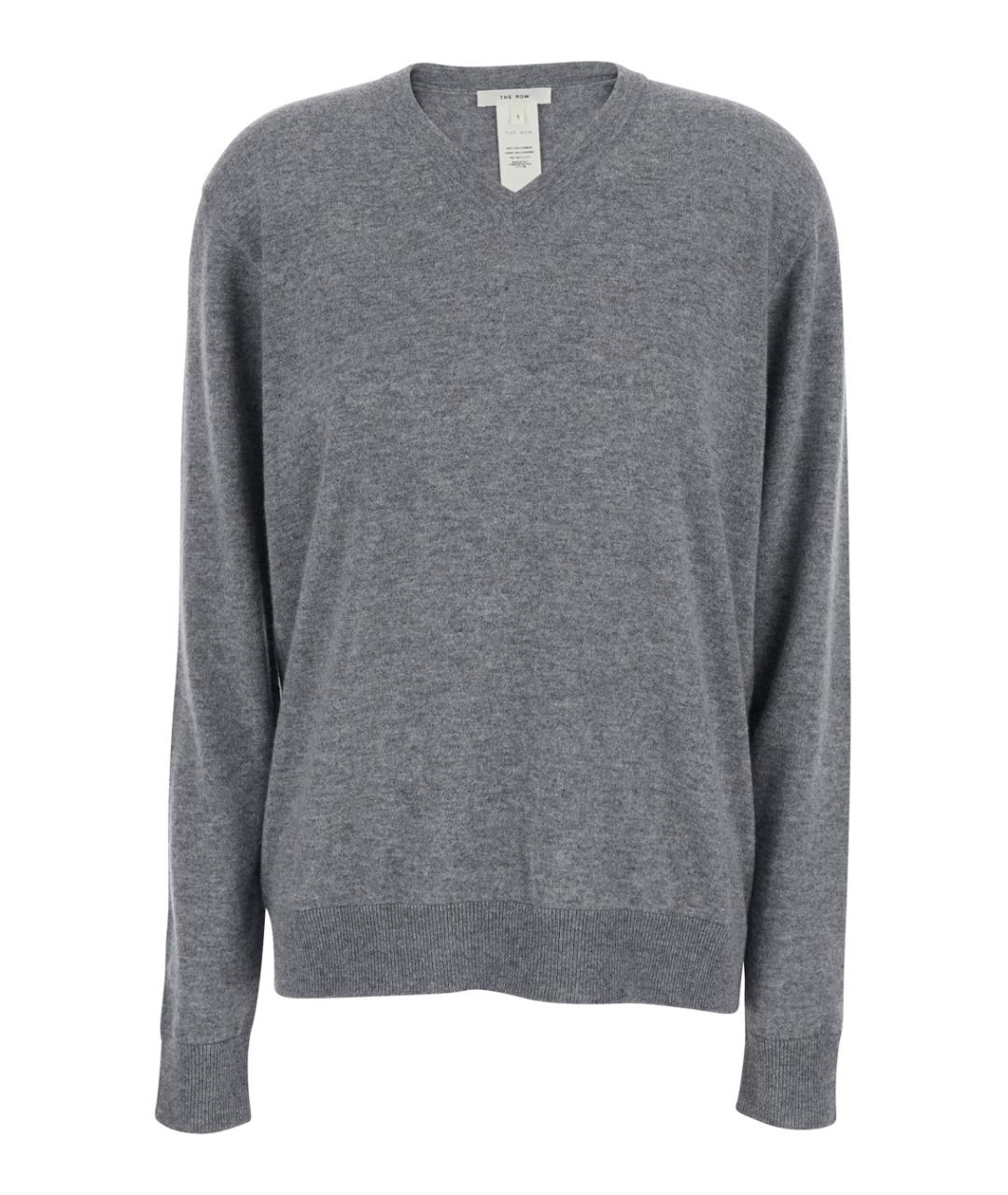 THE ROW Серый кашемировый джемпер / свитер, фото 1