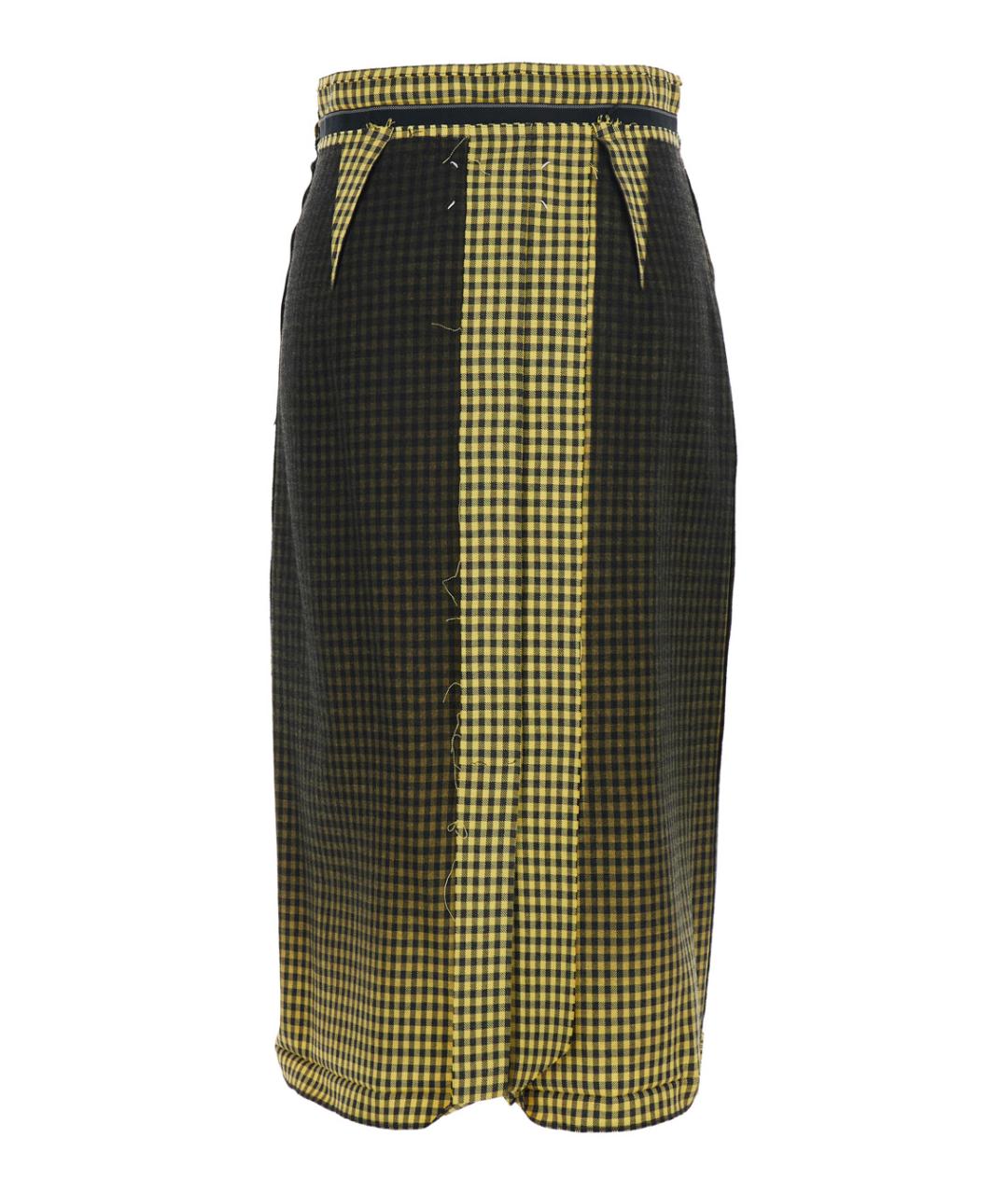 MAISON MARGIELA Мульти вискозная юбка миди, фото 2