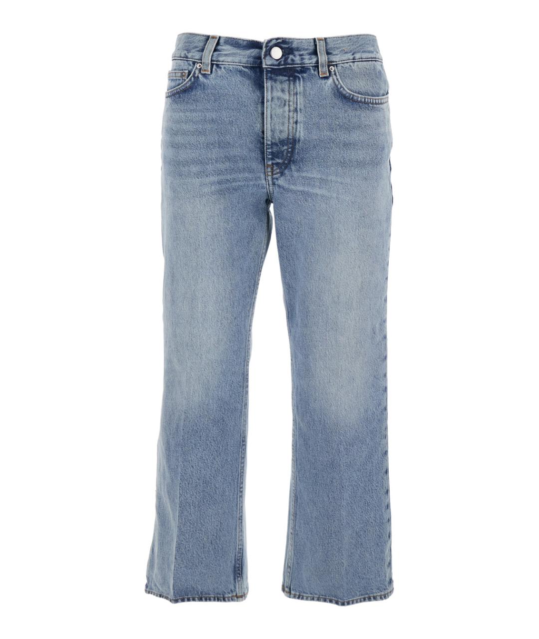 TOTEME Голубые прямые джинсы, фото 1