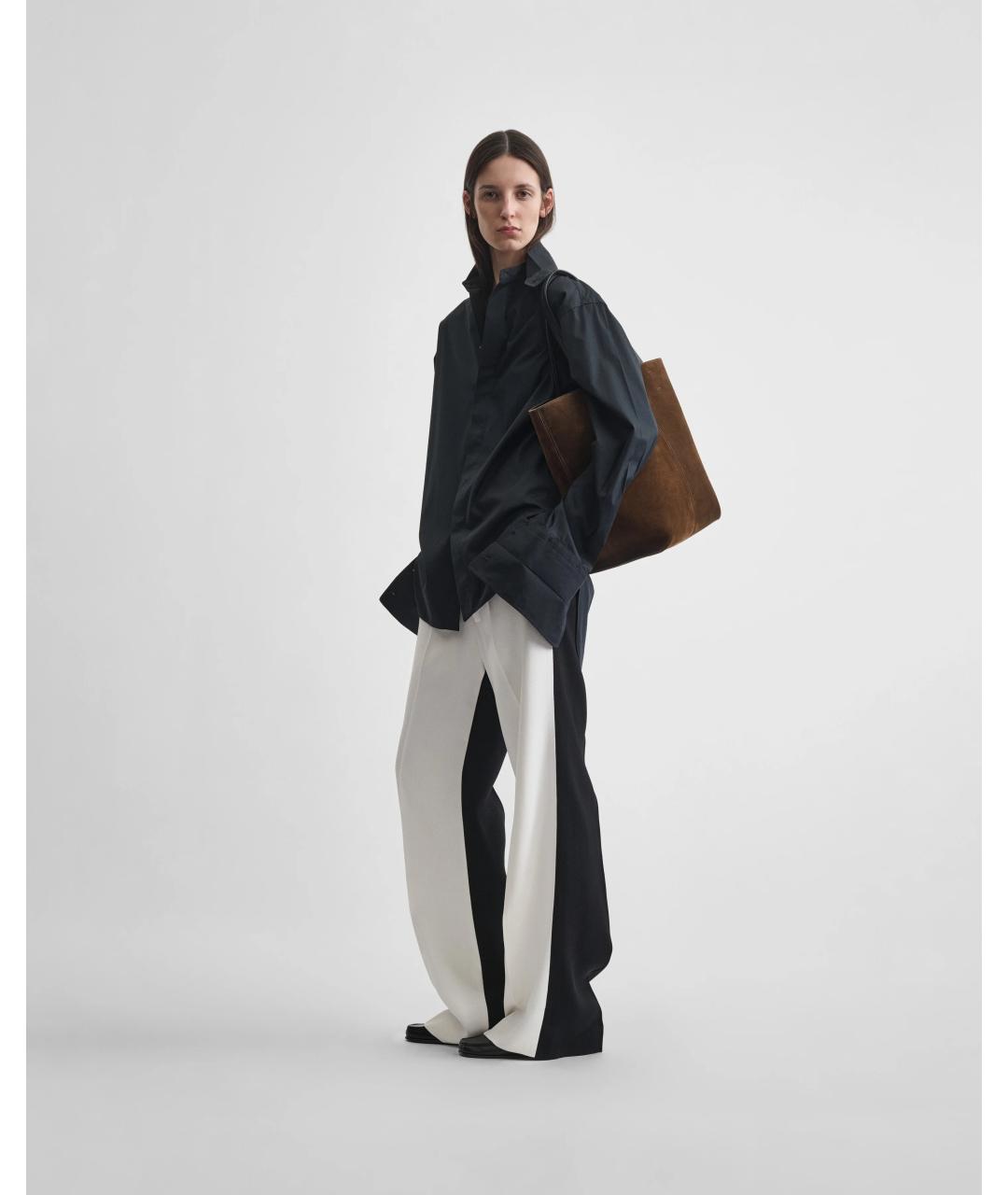 PHOEBE PHILO Мульти вискозные прямые брюки, фото 3