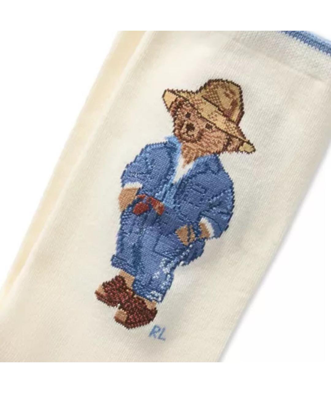 POLO RALPH LAUREN Белые носки, чулки и колготы, фото 2