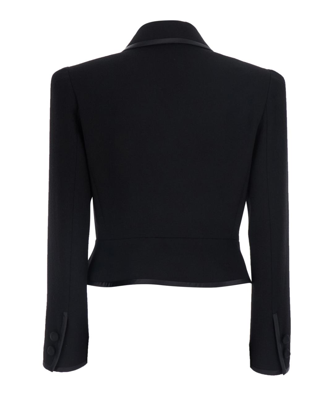 VALENTINO Черный шерстяной жакет/пиджак, фото 2