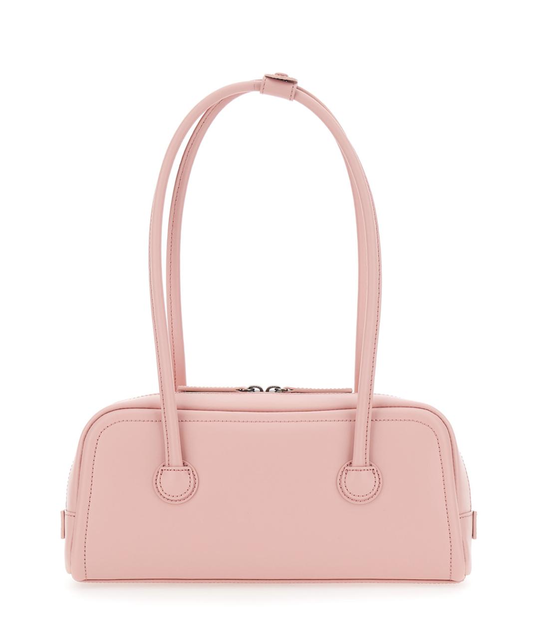 MARGESHERWOOD Розовая кожаная сумка через плечо, фото 2