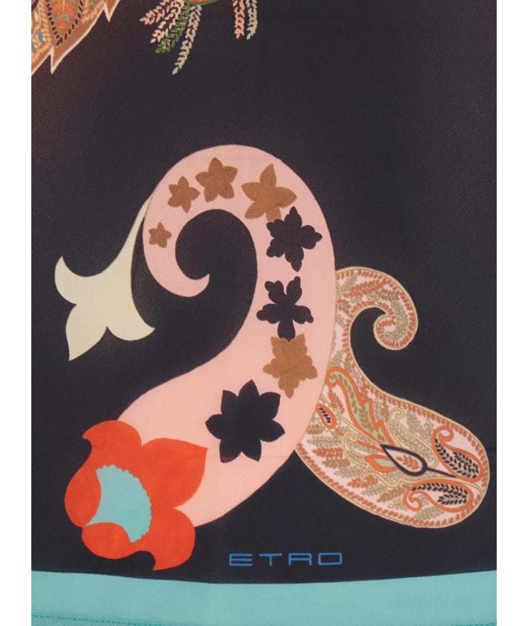ETRO Мульти шелковая майка, фото 3